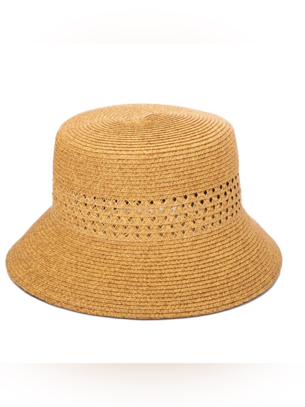 Straw Bucket Sun Hat - San Diego Hat Co.
Adjustable Hat Color:
Toast.